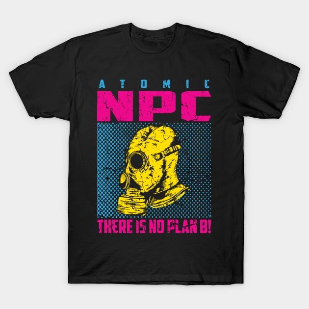 ATOMIC NPC 14 T-Shirt by 2 souls